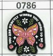 0786-  You are Exactly Where You Need to Be Focal Bead