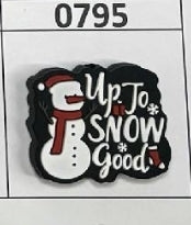 0795-  Up to Snow Good Focal Bead