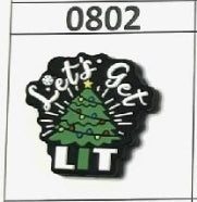 0802- Let's Get Lit Focal Bead