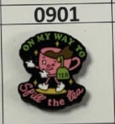 0901-  OMW to Spill the Tea Focal Bead