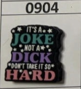 0904-  Don't Take it so Hard Focal Bead