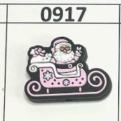 0917-  Pink Sleigh Focal Bead