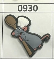 0930- Rat with Spoon Focal Bead
