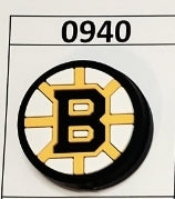 0940- Bru Hockey Focal Bead