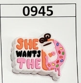 0945- She Wants the D Focal Bead