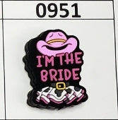 0951- I'm That Bride Focal Bead