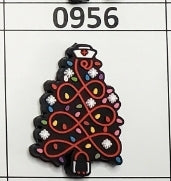 0956- Medical Christmas Tree Focal Bead