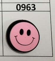 0963- Pink Smile Focal Bead