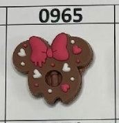 0965- Drip Min Donut Focal Bead