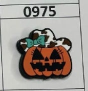 0975- Cowboy Pumpkin Focal Bead
