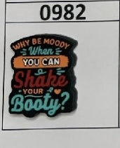 0982- Shake Your Booty Focal Bead