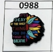 0988- Breathe Focal Bead