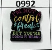 0992- Control Freak Focal Bead