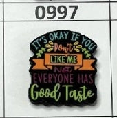 0997- Good Taste Focal Bead
