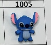 1005- Blue Guy 3D Focal Bead