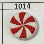 1014- Peppermint Focal Bead
