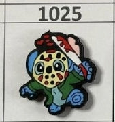 1025- Jason Blue Guy Focal Bead