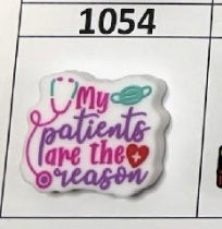 1054- Patients Are the Reason Focal Bead