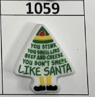 1059- Smell Like Santa Focal Bead