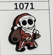 1071- Jack Santa Focal Bead