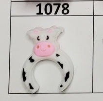 1078- Cow Bead Band Focal Bead