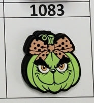 1083- Pumpkin Girl Focal Bead
