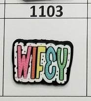 1103- Wifey Focal Bead