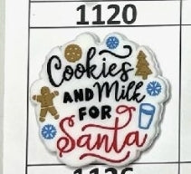 1120- Cookies and Milk Focal Bead