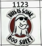 1123- Some Boo Sheet Focal Bead