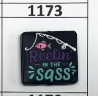 1173- Reelin' in the Sass Focal Bead