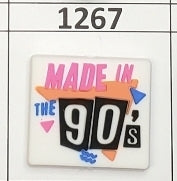 1267- Made in the 90s Focal Bead