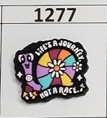 1277- Life's a Journey Not a Race Focal Bead