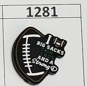1281- Big Sacks & Strong D Focal Bead