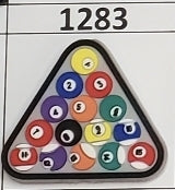 1283- Billiard Focal Bead