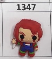 1347- 3D Chuck Focal Bead