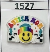 1527- Autism Mom Focal Bead