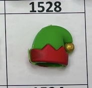 1528- 3D Elf Hat Focal Bead