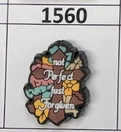 1560- Just Forgiven Focal Bead
