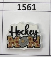 1561- Hockey Mom Focal Bead
