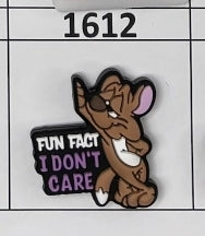 1612- Fun Fact Focal Bead