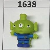 1638- 3D Green Monster Focal Bead