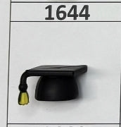 1644- 3D Cap Focal Bead