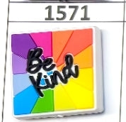 1571- Be Kind Focal Bead