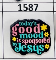1587- Sponsored By Jesus Focal Bead