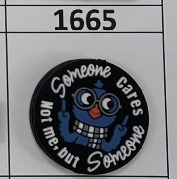 1665- Someone Cares Focal Bead