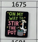 1675- Stir the Pot Focal Bead