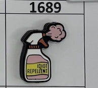 1689- Idiot Repellent Focal Bead