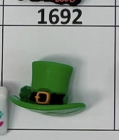 1692- St Patricks Hat Focal Bead