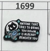 1699- Beneath You Focal Bead