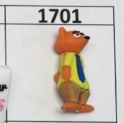 1701- 3D Fox Focal Bead